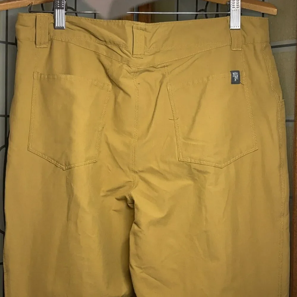 The North Face Retrac Pants Dijon Brown Hiking Stretch NF0A33JT Men's Size 32